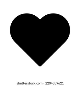 Ilustración de diseño de símbolos vectores de iconos de amor