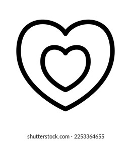 Love Icon Vector Symbol Design Illustration
