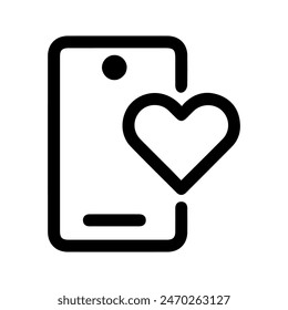 Love Icon Vektorgrafik Symbol Design Illustration
