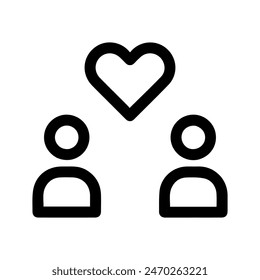 Love Icon Vector Symbol Design Illustration