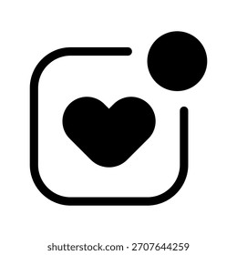 Love Icon Vector Symbol Design Illustration
