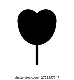 Ilustração de design de símbolo de vetor de ícone de amor