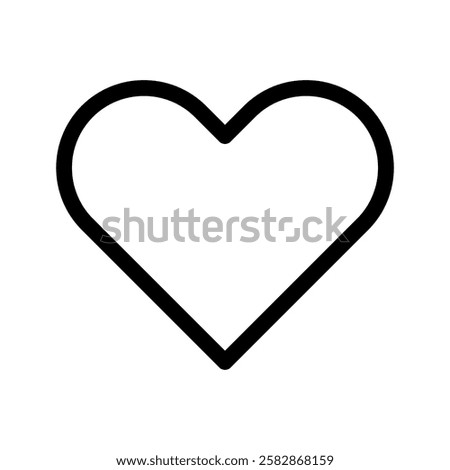 Love Icon Vector Symbol Design Illustration