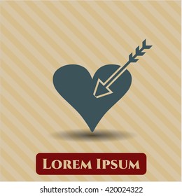 love icon vector symbol flat eps jpg app web concept website