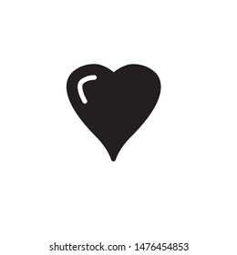 love icon vector symbol template