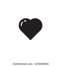 love icon vector symbol template