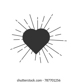 Love Icon Vector Template Design