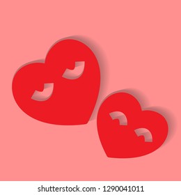Love icon vector. Valentine vector