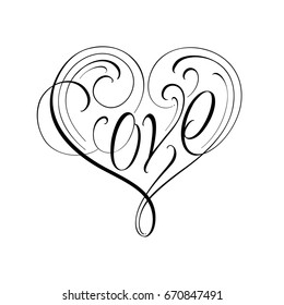 Love icon vector valentines day symbol