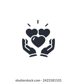 Love icon. vector.Editable stroke.linear style sign for use web design,logo.Symbol illustration.