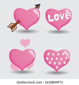 love icon, you can use this icon set for item on your project