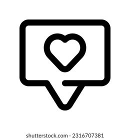 icono de amor para tu diseño de sitio web, logotipo, aplicación, interfaz de usuario.