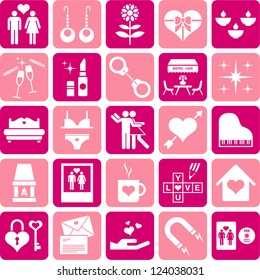 Love icons