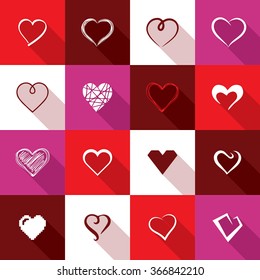 Love icons