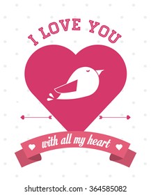 Love icons design 