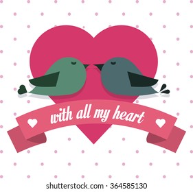 Love icons design 