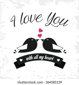 Love icons design 