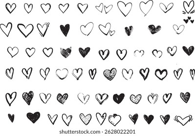 Love icons for free vector