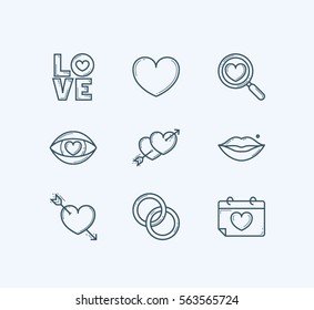 Love Icons - set4
Pixel perfect. Editable. Stroke. Simple linear pictogram pack