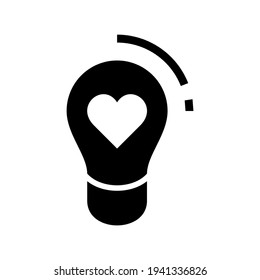 love idea icon or logo isolated sign symbol vector illustration - high quality black style vector icons
