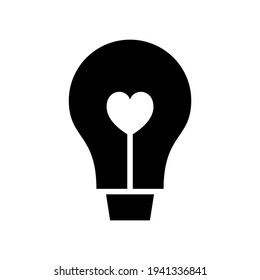 love idea icon or logo isolated sign symbol vector illustration - high quality black style vector icons
