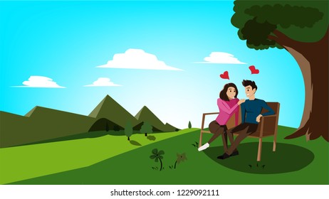 Love , illustration of love.