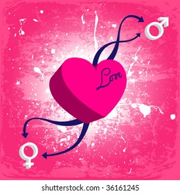 Love Illustration Background