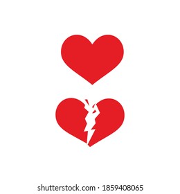 Love illustration design in vector