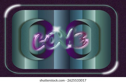 Love illustration. Graphic vector minimalist design. graphic art with love typography. geometrical illustration with neon writing.