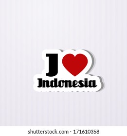 I love Indonesia