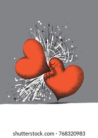 Love infidelity heart