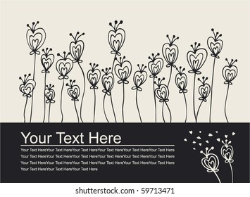 Love invitation card