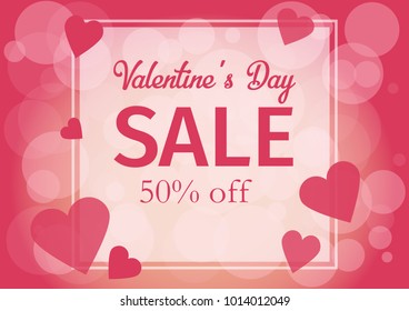 love Invitation card Valentine's day abstract background, paper cut mini heart, cut owls, loving owls, pastel shades, glare . Vector illustration.