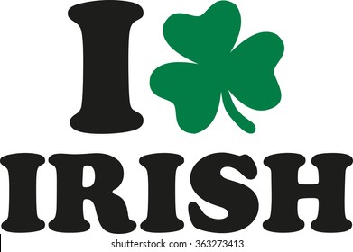 I love irish with clover