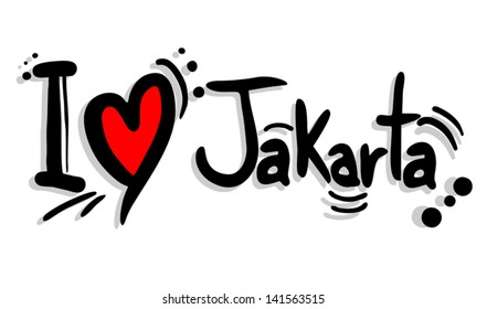 I love Jakarta