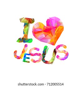 I love Jesus design