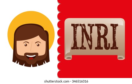 i love jesus design, vector illustration eps10 graphic 