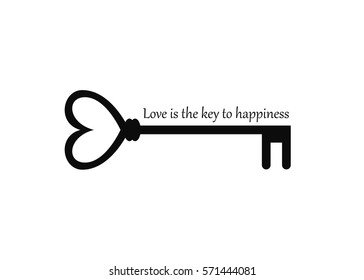 Love is the key to happiness