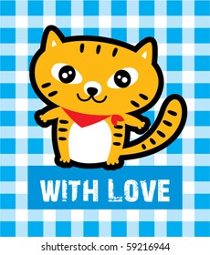 love kitten tag