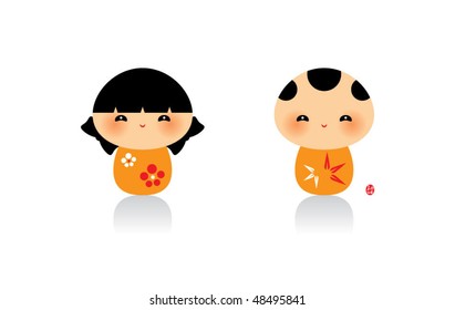 love kokeshi doodle