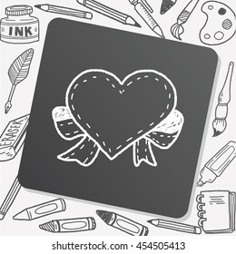 love label doodle