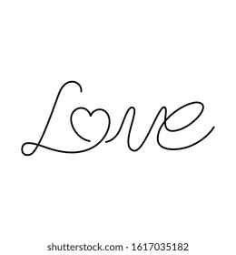 love label on white background vector illustration design