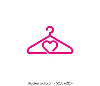 Love Laundry Logo Design Template