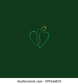 love and leaf logo