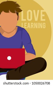 Love learning cartoon design