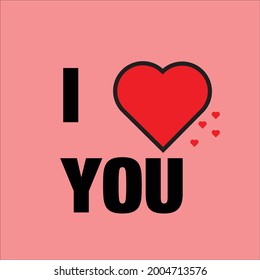 Love letter background for card making.