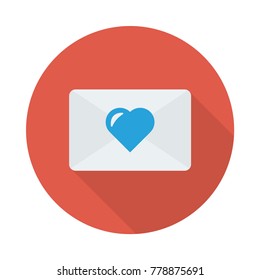 love letter circle flat