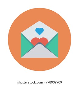 love letter circle flat 