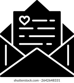 Love Letter Creative New Icons Design Vector Design