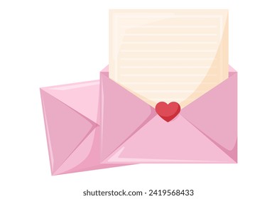 Love Letter Cute Valentine Day Sticker